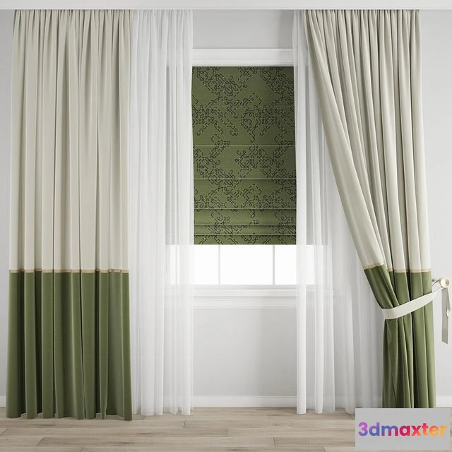 1567622 - Curtain 417 3D Max