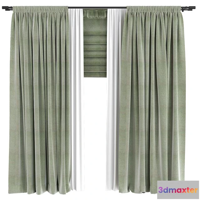 1568818 - Curtain For interior N056 3D Max
