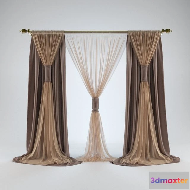 1569326 - Curtains №6 3D Max