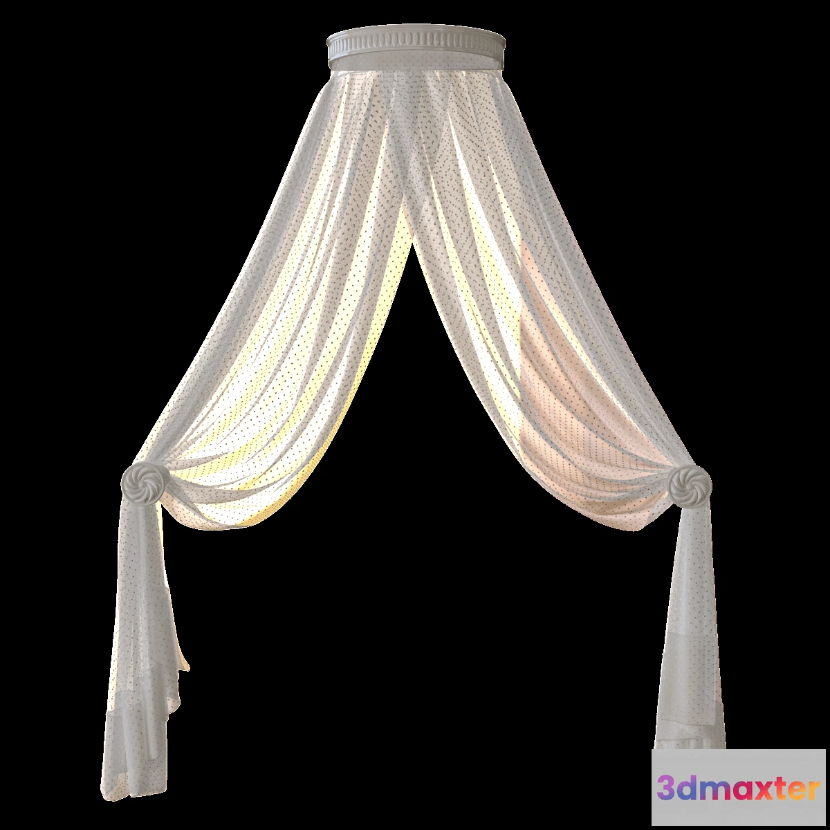 1595152 - decoration - Curtain Balanchine 3D Max