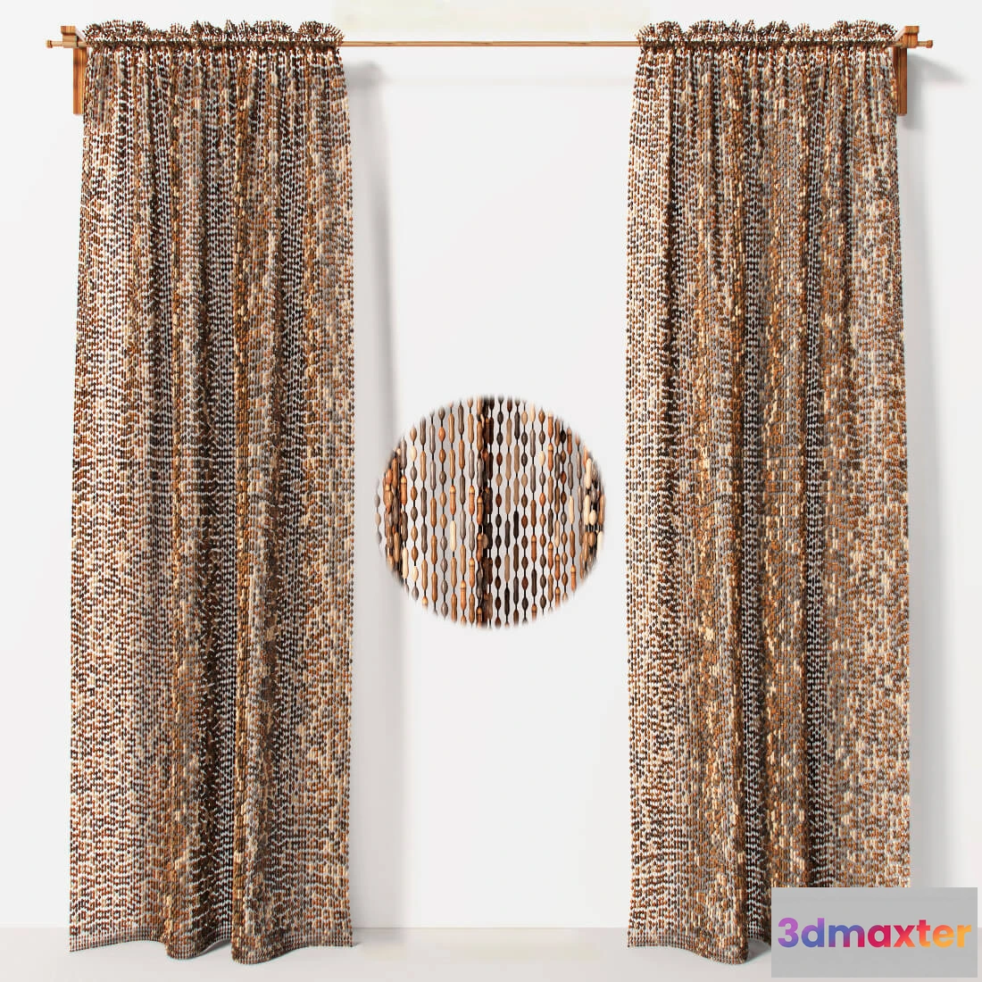 1595156 - decoration - Curtain 185 3D Max