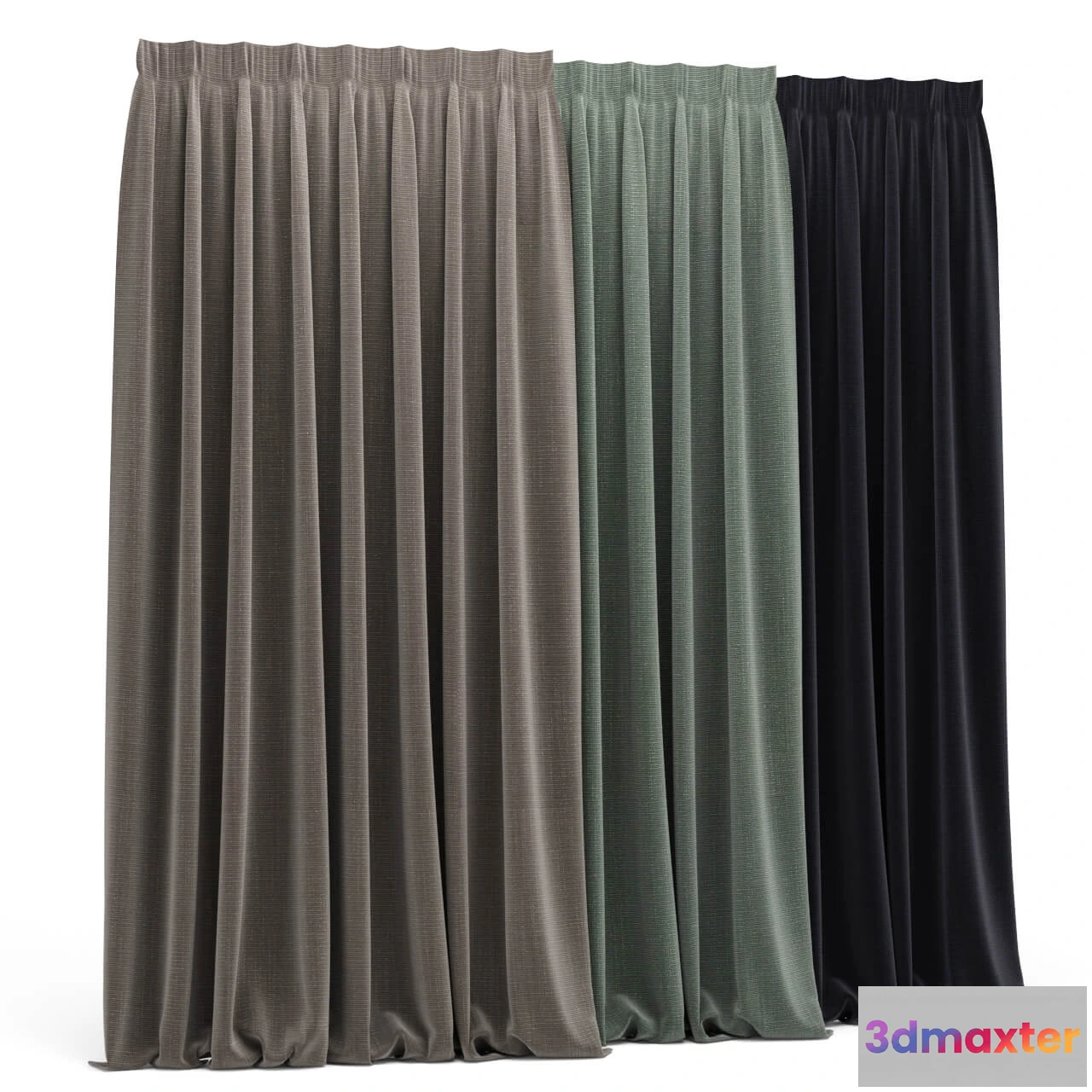 1595162 - decoration - Curtain №7 3D Max