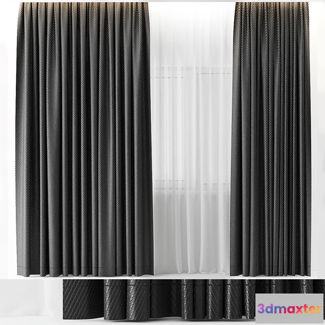 1595172 - decoration - Curtain 486 3D Max