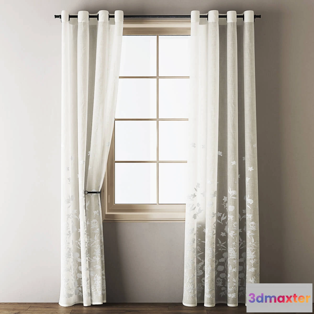 1595220 - decoration - Curtain 187 3D Max