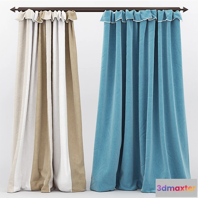 1595228 - decoration - Curtain 178 3D Max