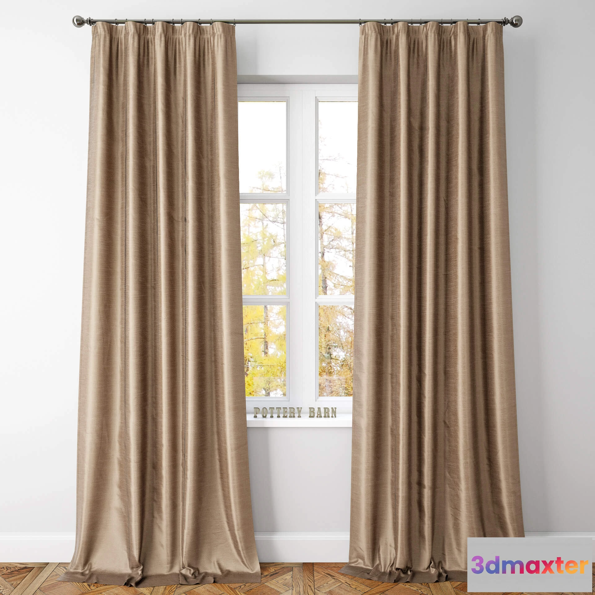 1595230 - decoration - Curtain 145 3D Max