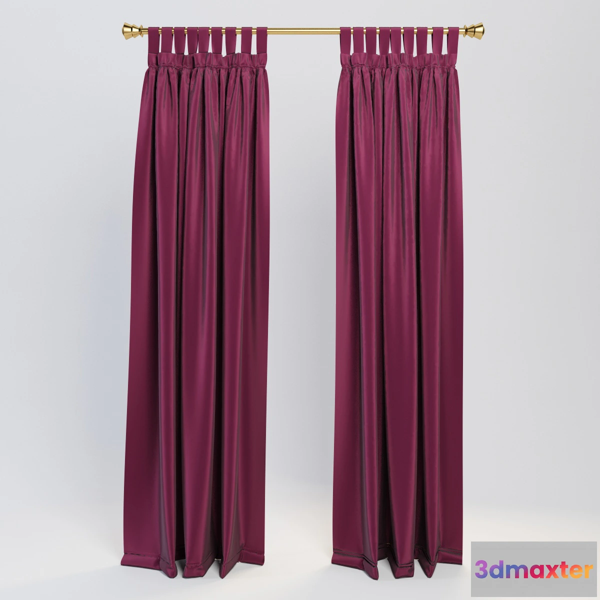 1595276 - decoration - Curtain 020 3D Max