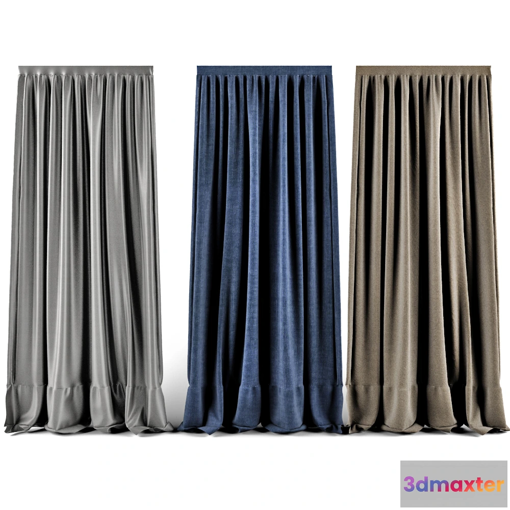 1595284 - decoration - Curtain 485 3D Max