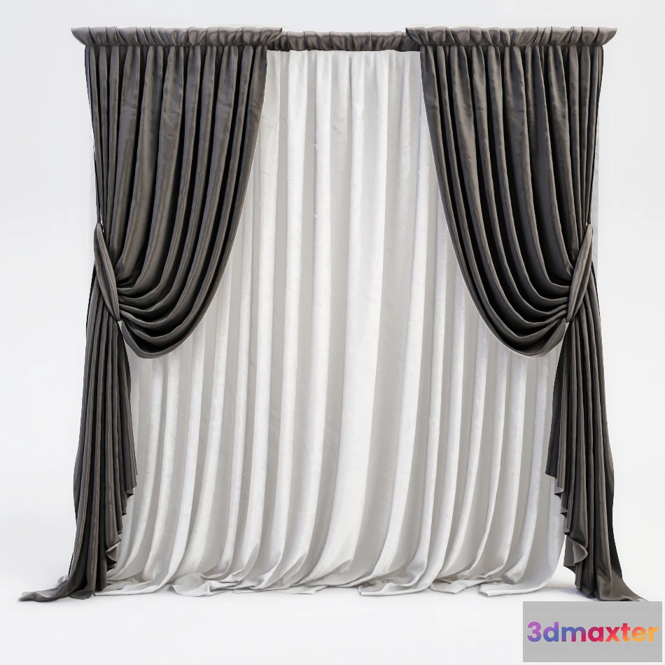 1595314 - decoration - Curtain 782 3D Max