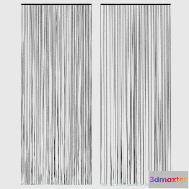 1595326 - decoration - Curtain 785 3D Max