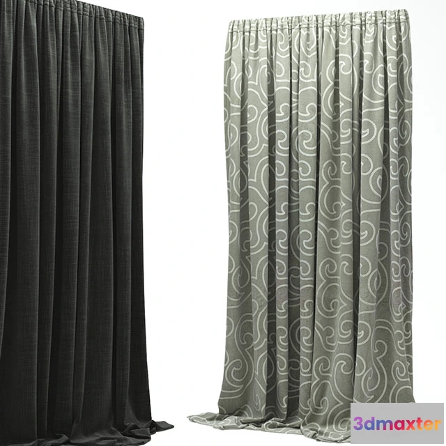 1595336 - decoration - Curtain 768 3D Max