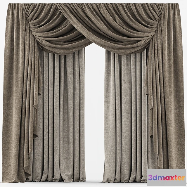 1595348 - decoration - Curtain 352 3D Max