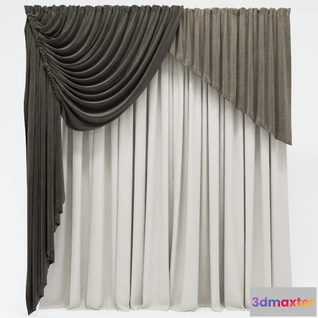 1595360 - decoration - Curtains 665 3D Max