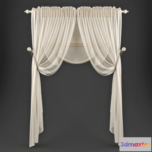 1595374 - decoration - Curtains 50 2 3D Max