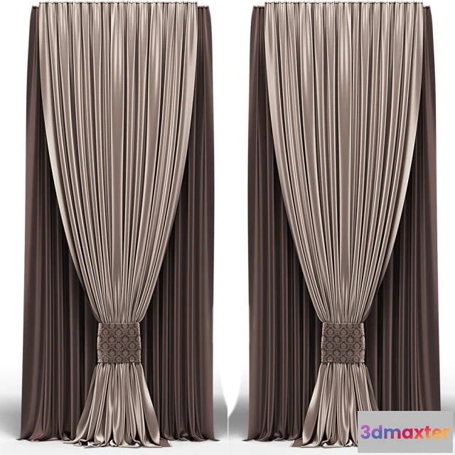 1595376 - decoration - Curtains 01 3D Max