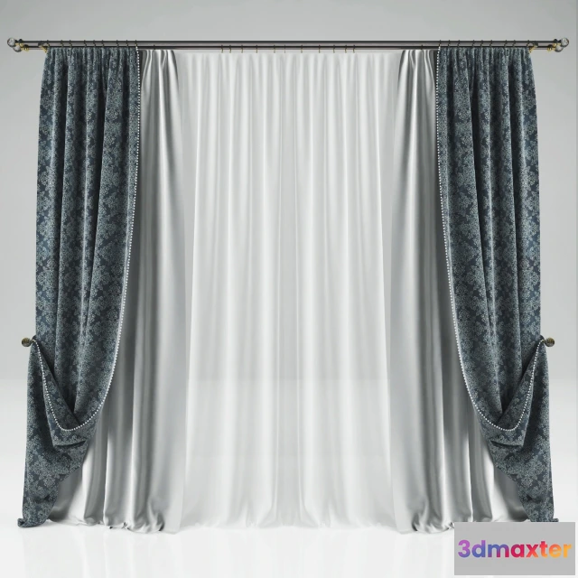 1595412 - decoration - Curtain 639 3D Max
