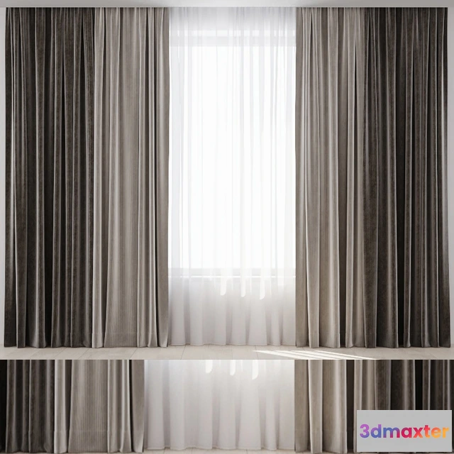 1595416 - decoration - Curtains 071 3D Max