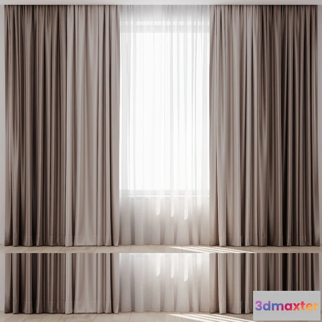 1595436 - decoration - Curtains 081 3D Max