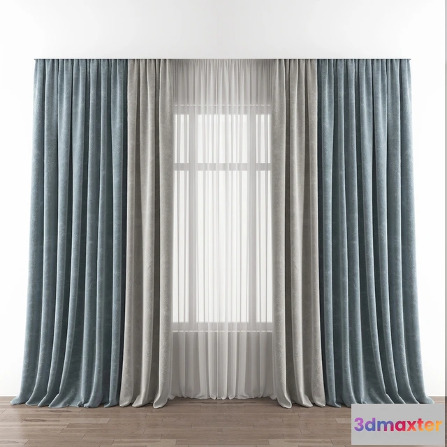 1595450 - decoration - Curtain 421 3D Max