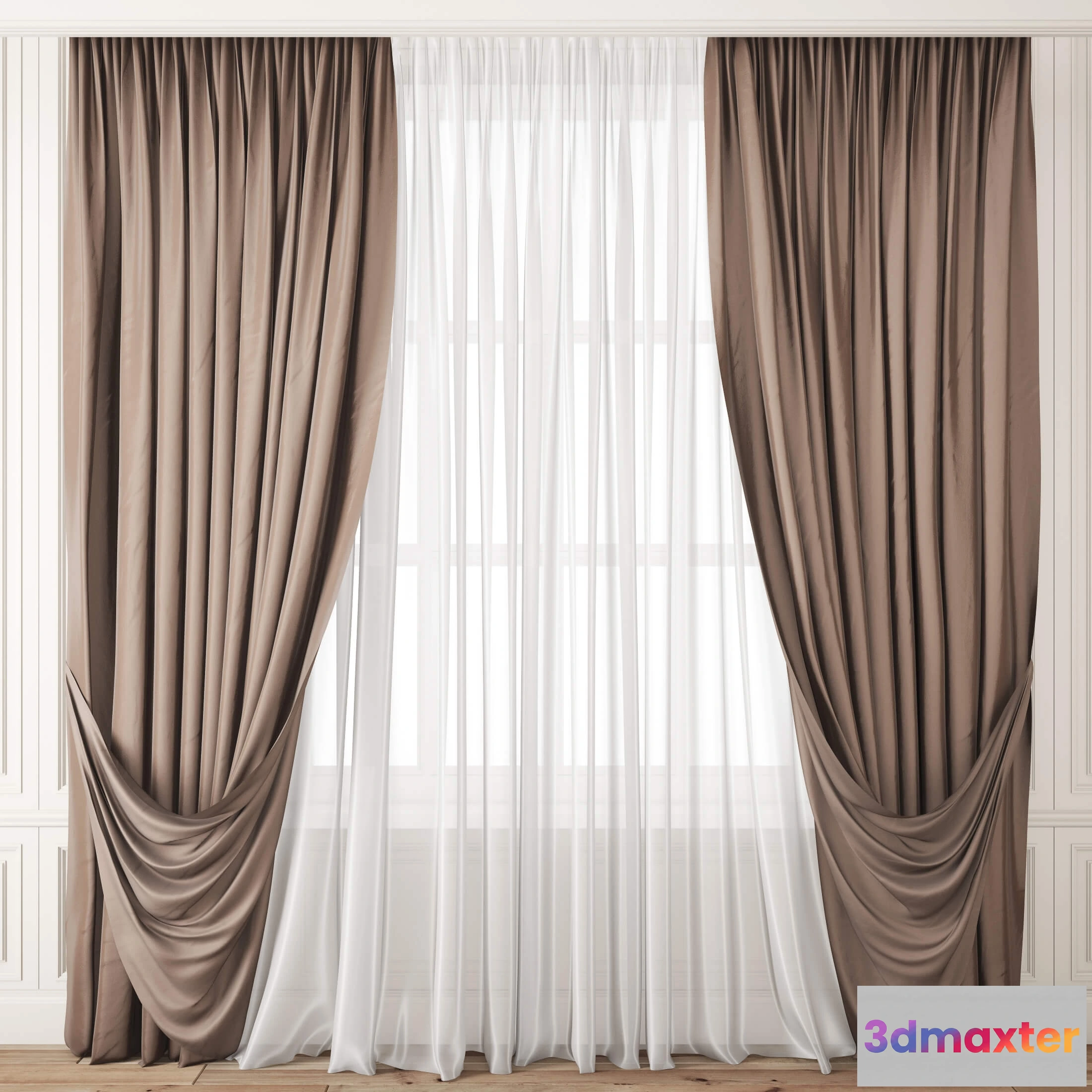 1595464 - decoration - Curtain 853 3D Max