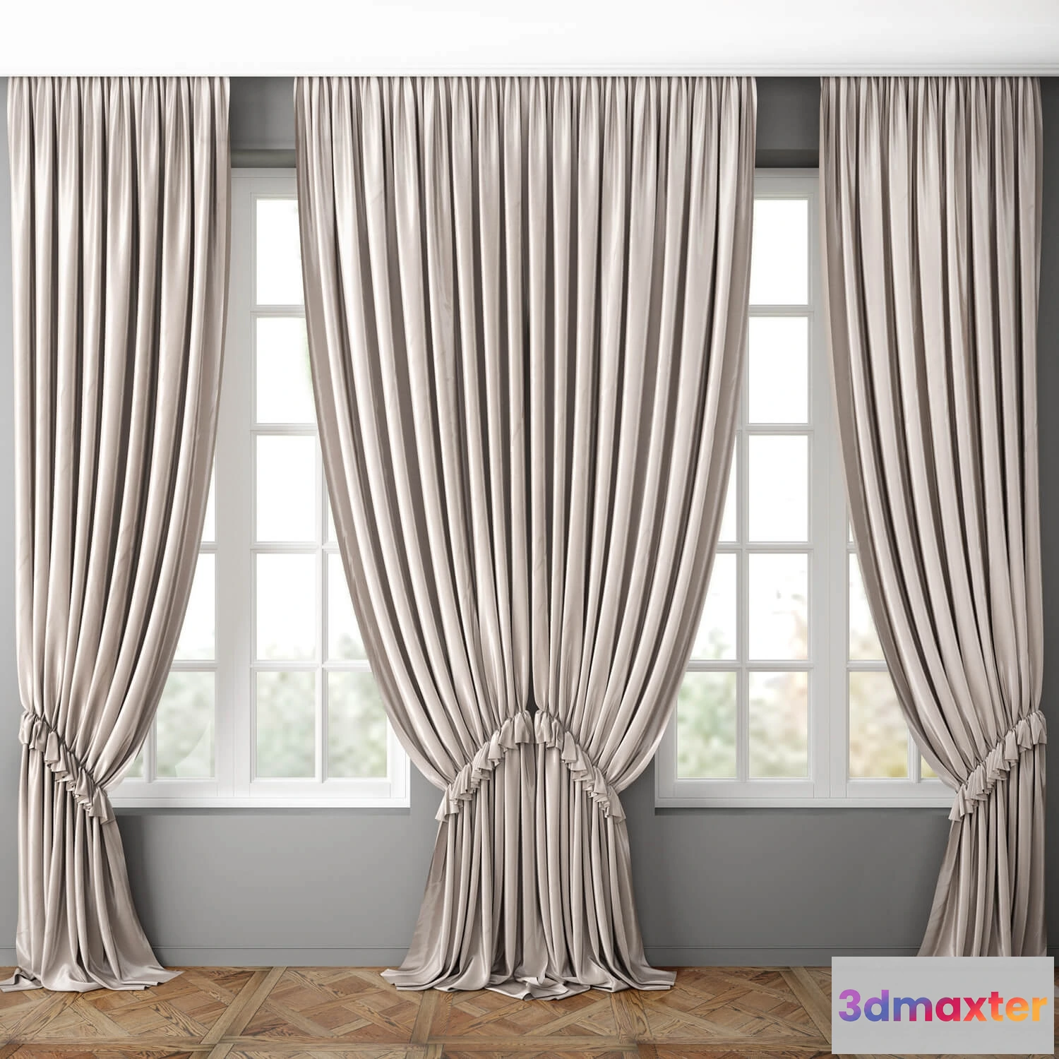 1595482 - decoration - Curtain 61 3D Max