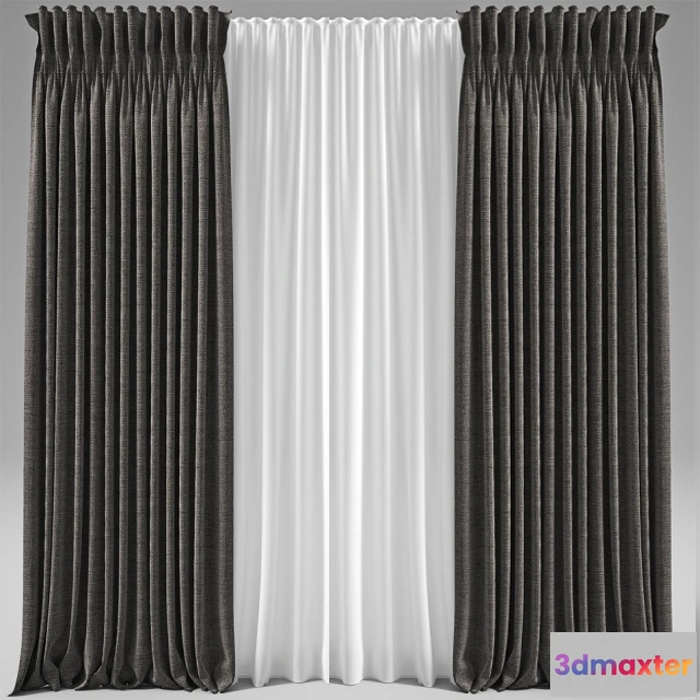1595486 - decoration - Curtains 242 3D Max