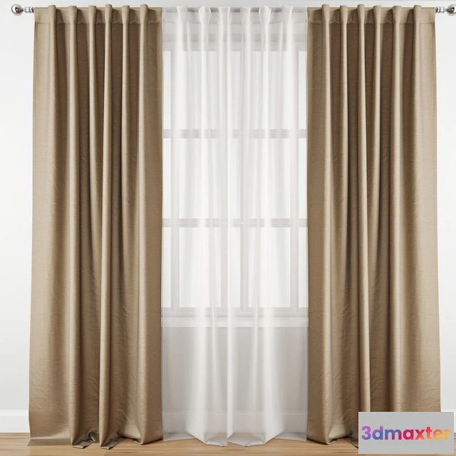 1595490 - decoration - Curtain 952 3D Max