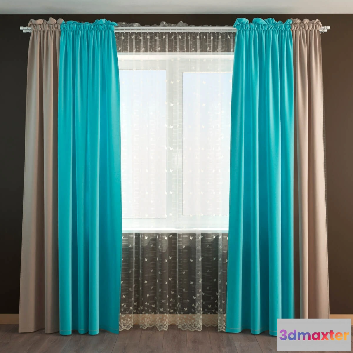 1595514 - decoration - Curtains 40 3D Max