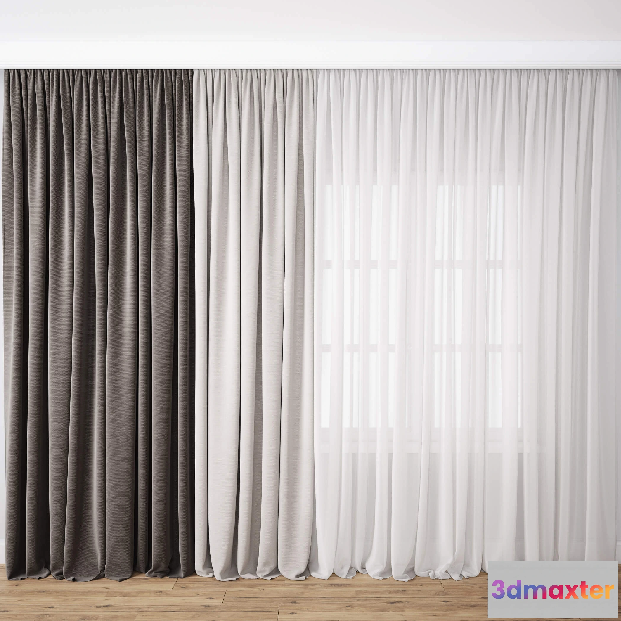 1595520 - decoration - Curtain 86 3D Max