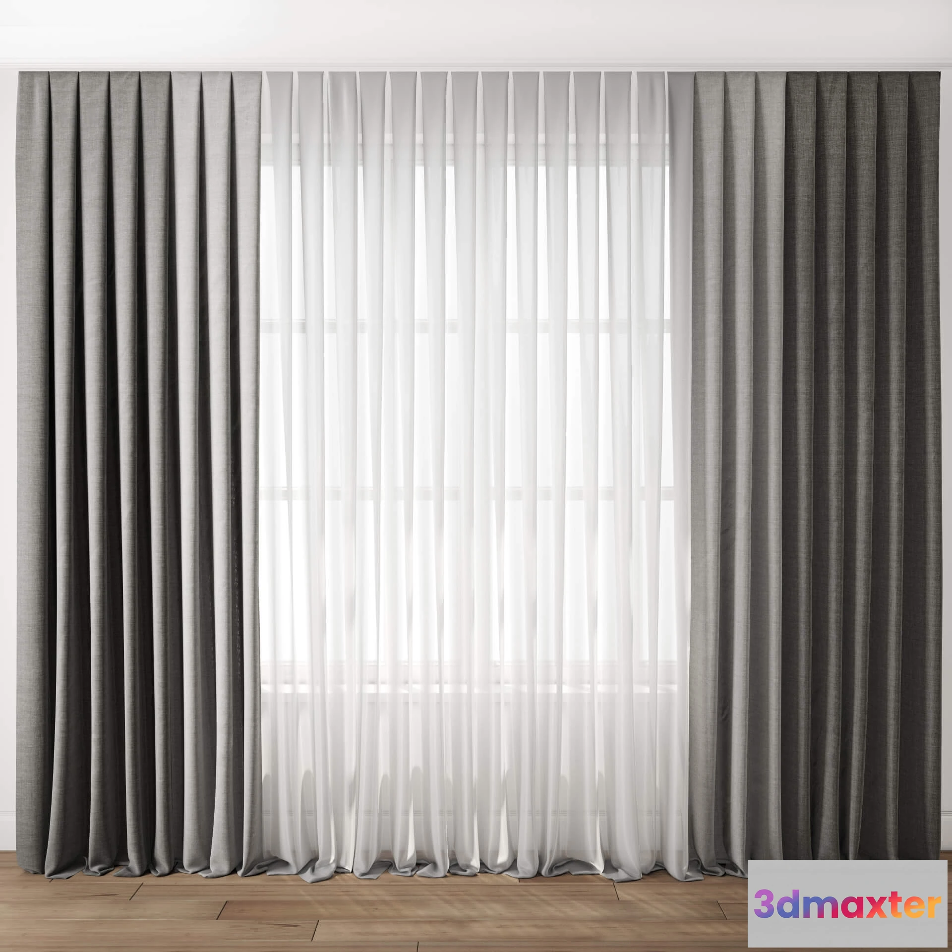 1595522 - decoration - Curtain 841 3D Max