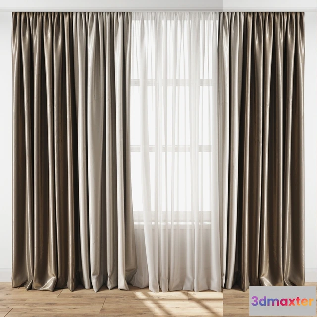 1595534 - decoration - Curtain 110 3D Max
