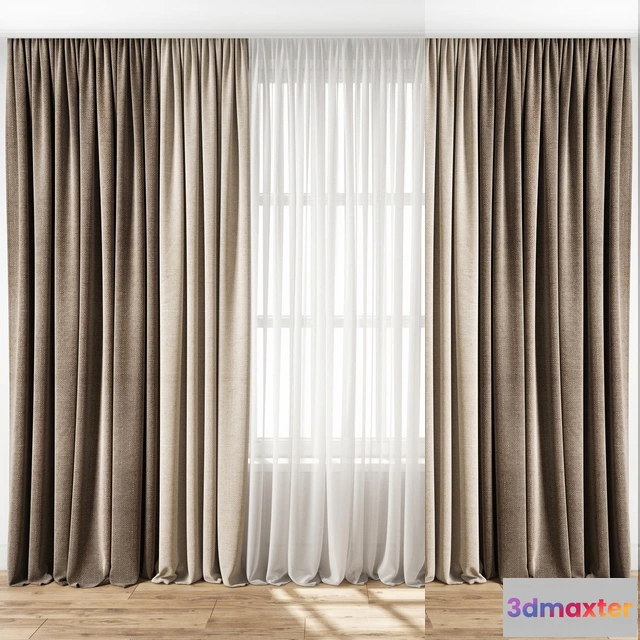 1595548 - decoration - Curtain 111 3D Max