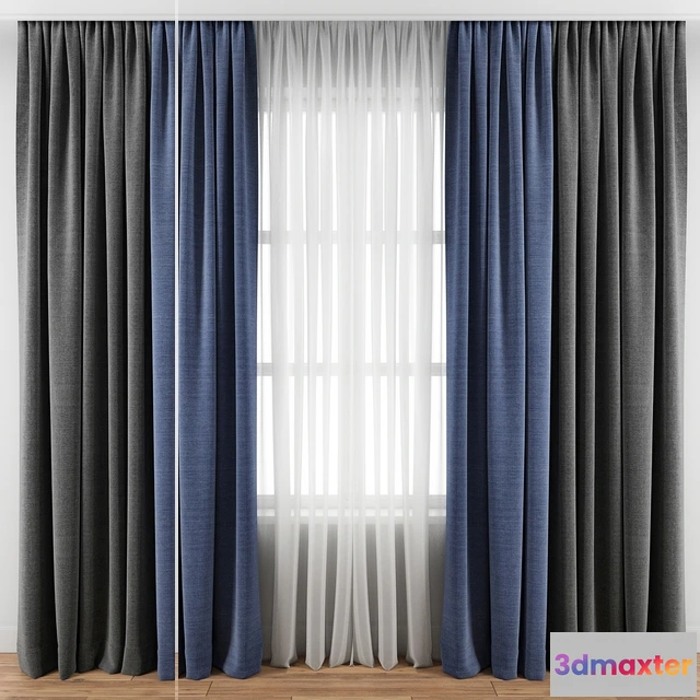 1595560 - decoration - Curtain 121 3D Max