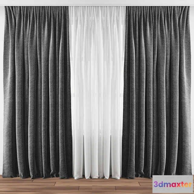 1595562 - decoration - Curtain 108 3D Max