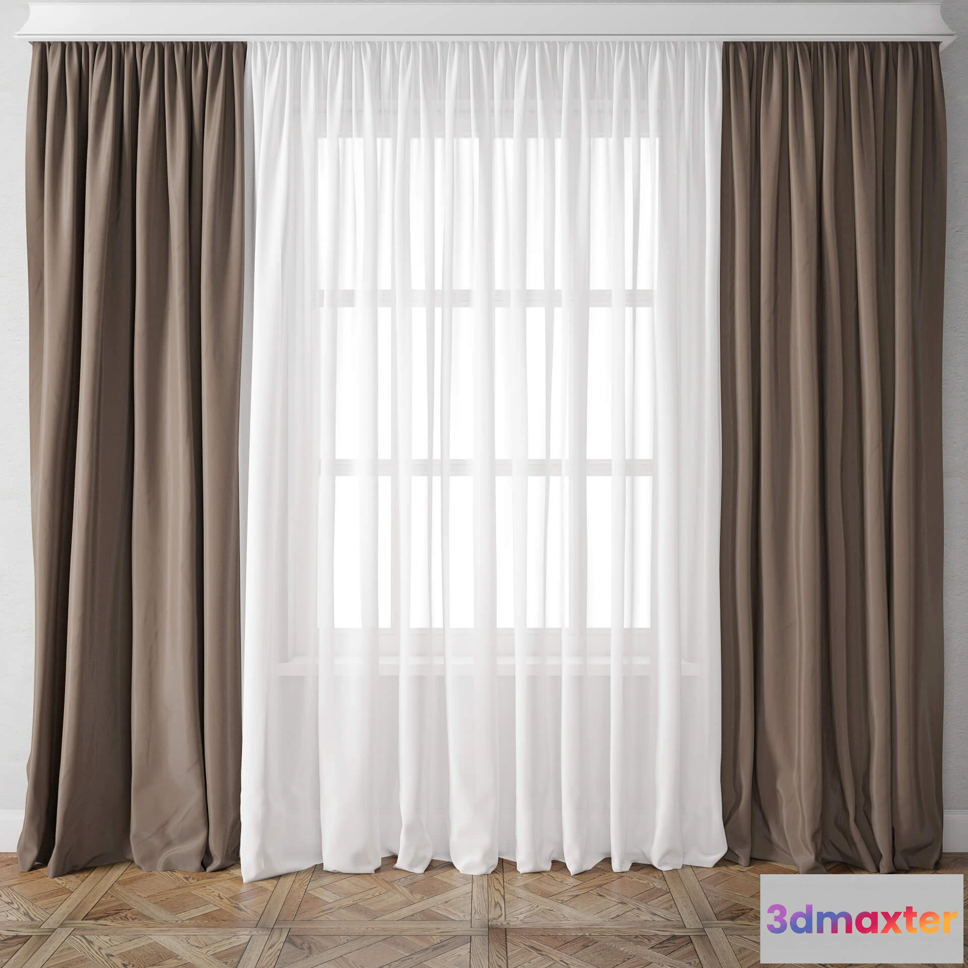 1595568 - decoration - Curtain 59 3D Max