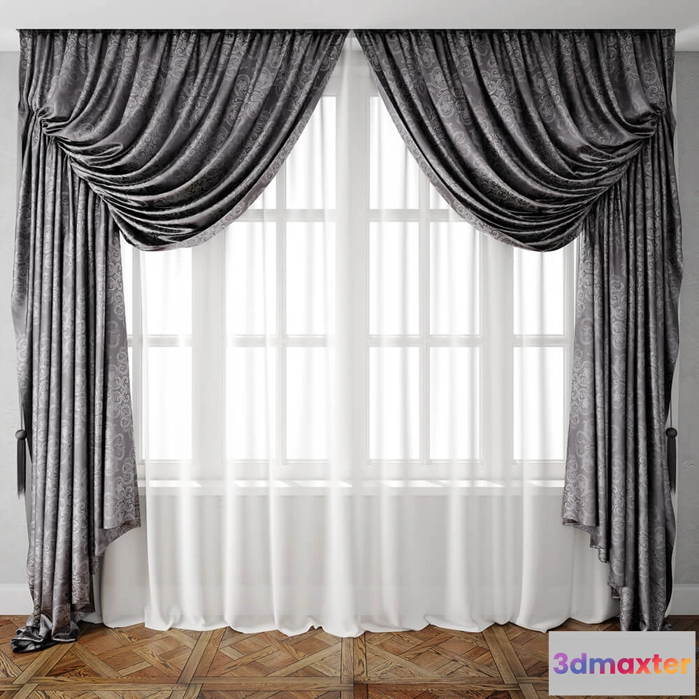 1595612 - decoration - Curtain 39 3D Max