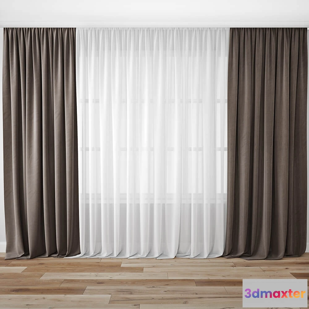 1595614 - decoration - Curtain 71 3D Max