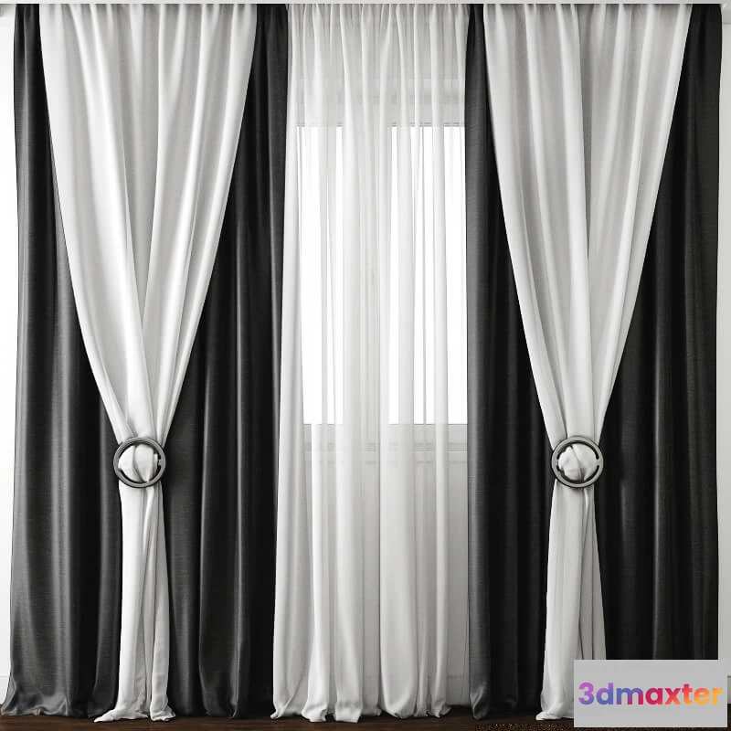 1595622 - decoration - Curtain 211 3D Max