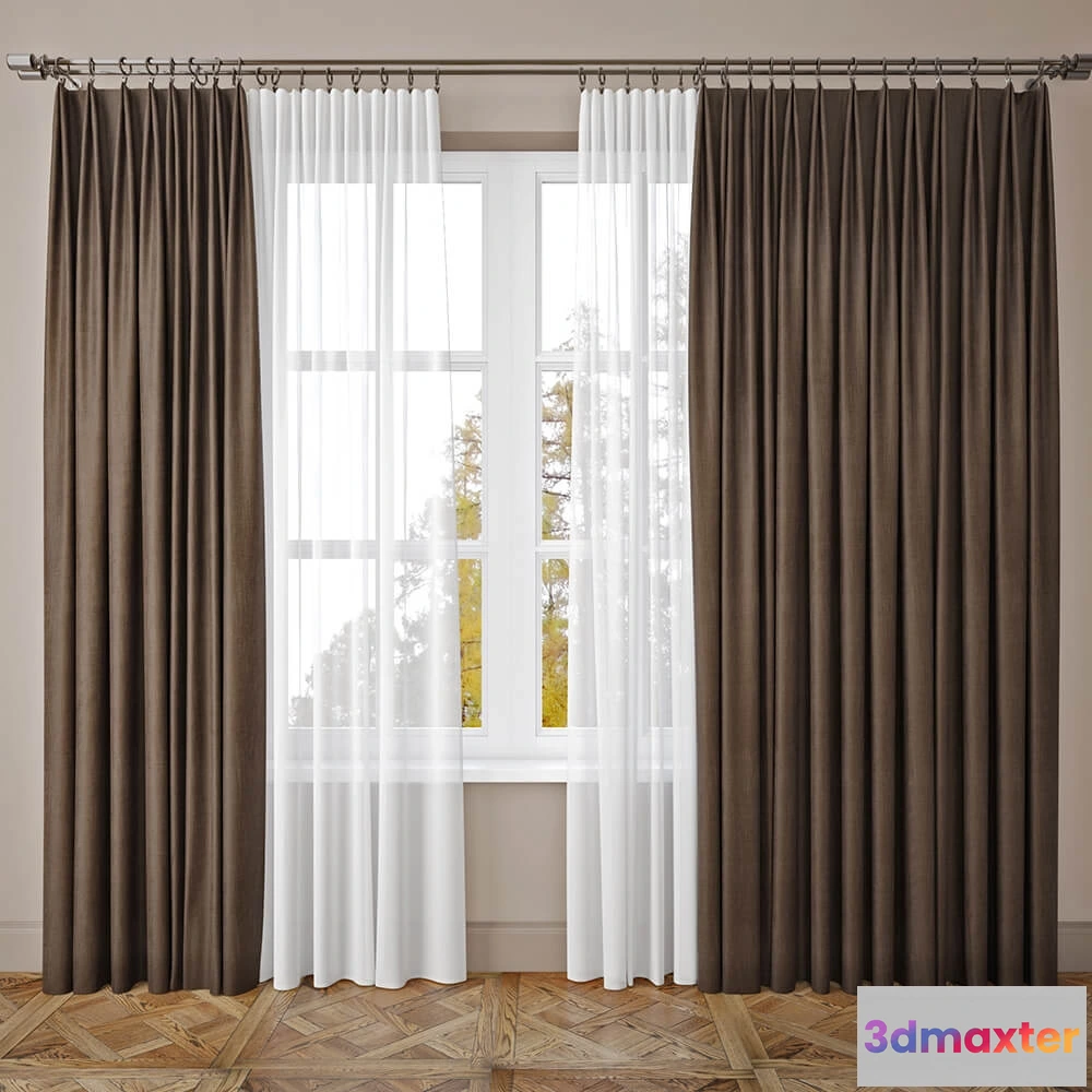 1595636 - decoration - Curtain 41 3D Max