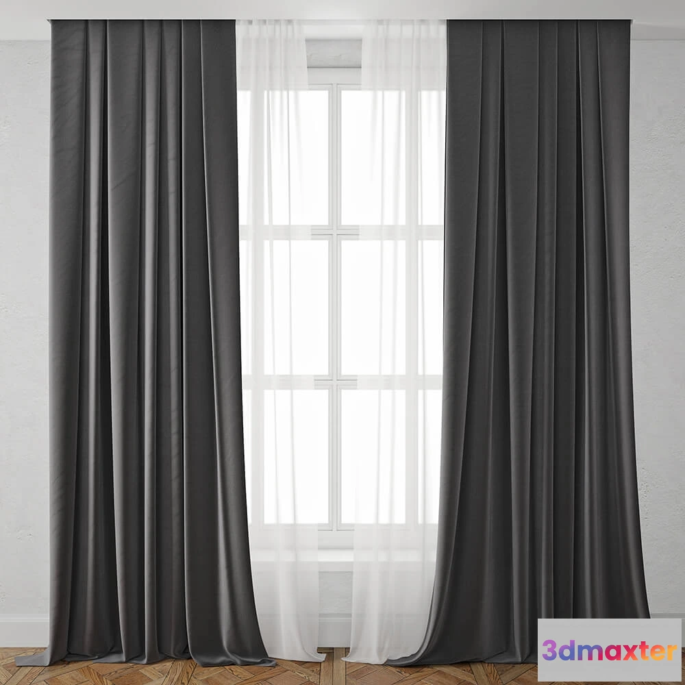 1595642 - decoration - Curtain 49 3D Max