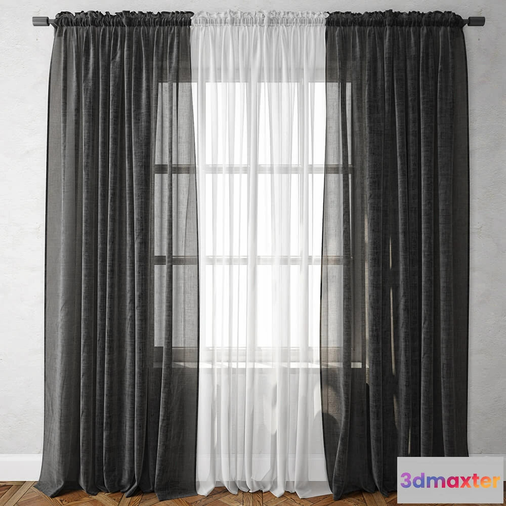 1595652 - decoration - Curtain 32 3D Max