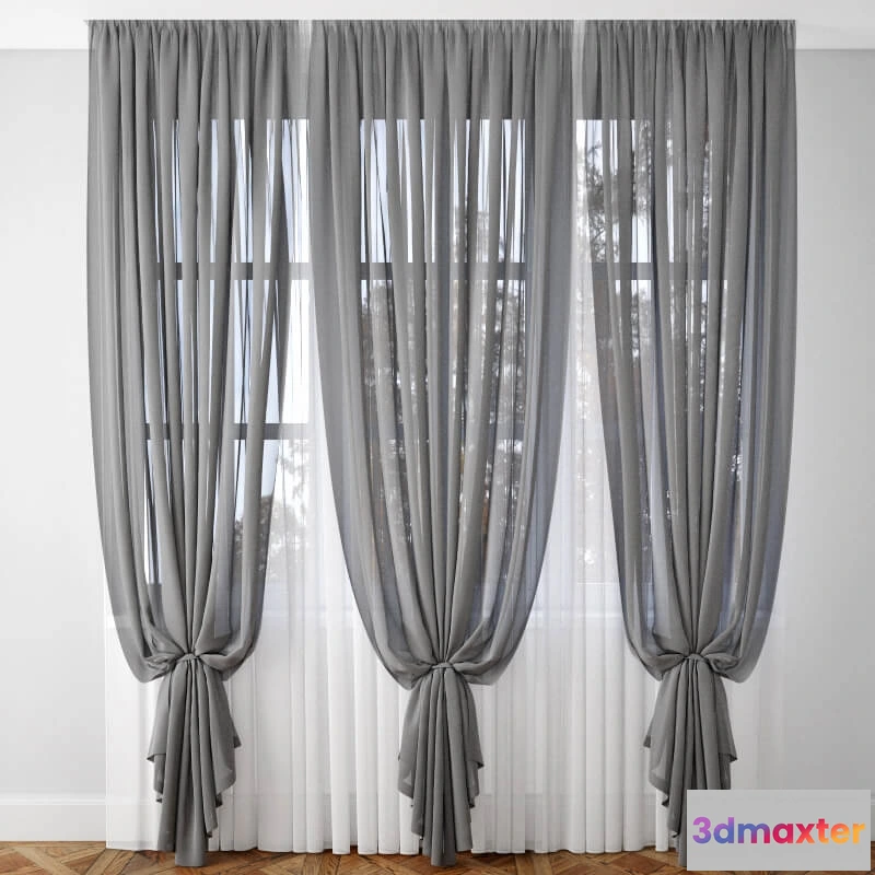 1595656 - decoration - Curtain 29 3D Max