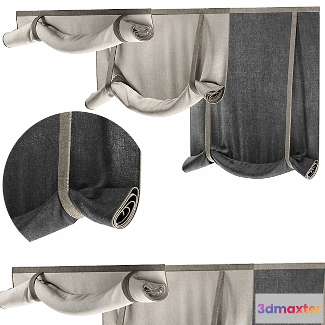 1595676 - decoration - Curtains 41 Blinds 3D Max