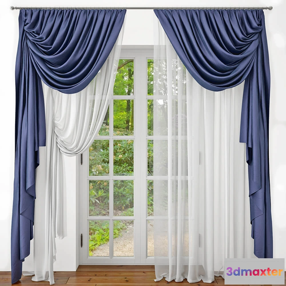 1595680 - decoration - Curtain 16 3D Max