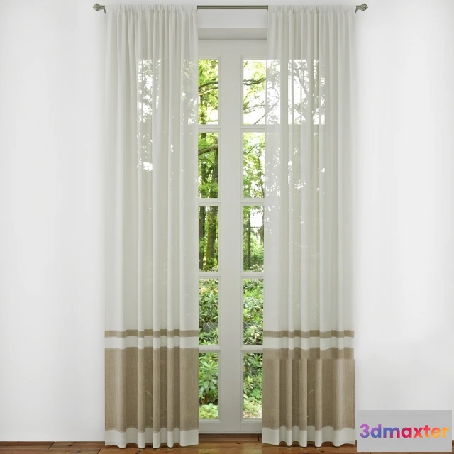 1595690 - decoration - Curtain 10 3D Max