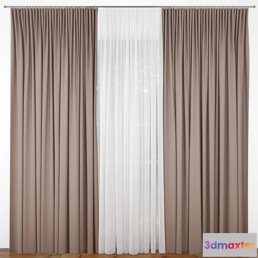 1595694 - decoration - Curtain 26 3D Max