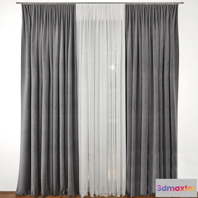 1595710 - decoration - Curtain 12 3D Max