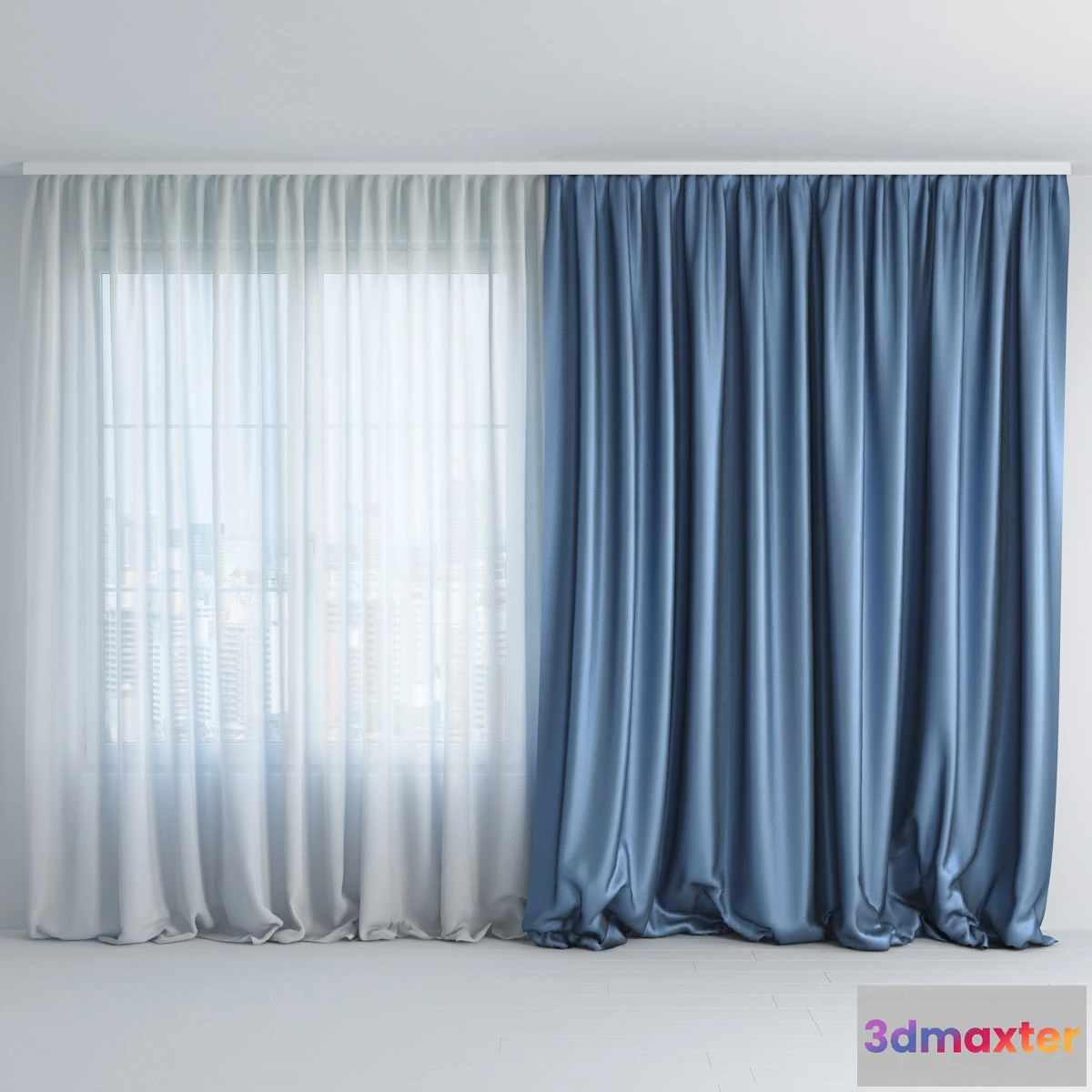 1595758 - decoration - Curtain 415 3D Max