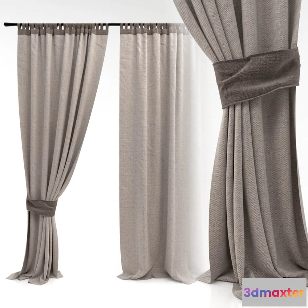 1595778 - decoration - Curtain SP2 3D Max