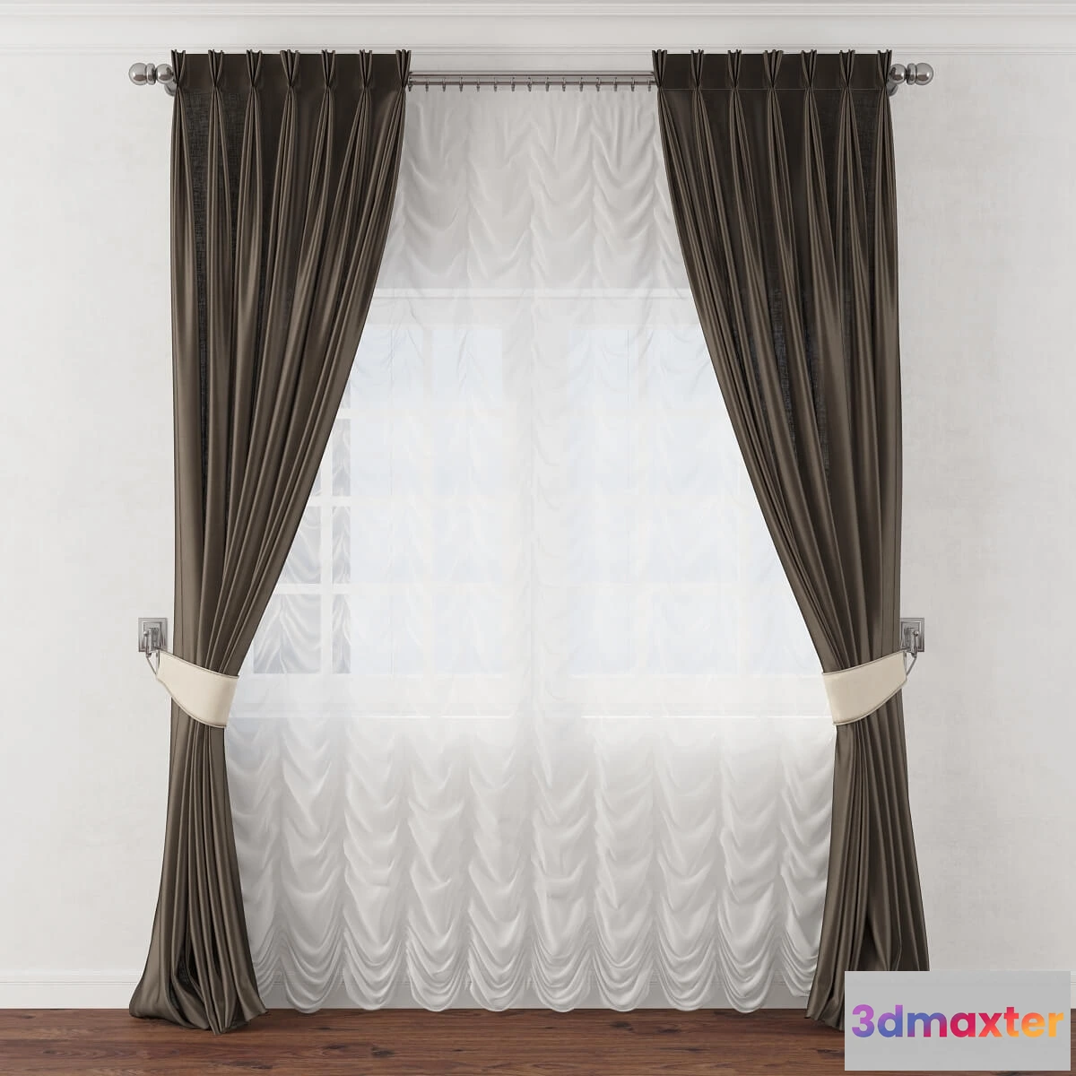 1595780 - decoration - Curtain 262 3D Max